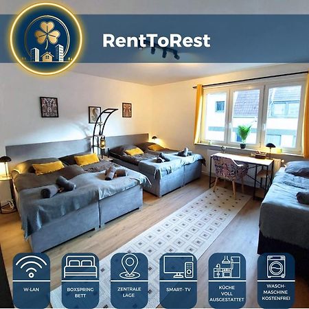 Rtr Essen - Fuer Bis Zu 8 Personen - Voll Ausgestattet - Zentral Limbecker Platz - Messe - Uniklinikum - Smart Tv - Modern Apartment Ngoại thất bức ảnh