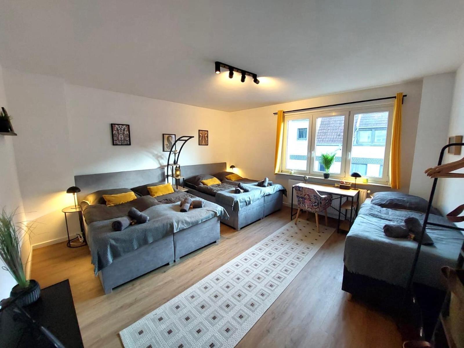 Rtr Essen - Fuer Bis Zu 8 Personen - Voll Ausgestattet - Zentral Limbecker Platz - Messe - Uniklinikum - Smart Tv - Modern Apartment Ngoại thất bức ảnh