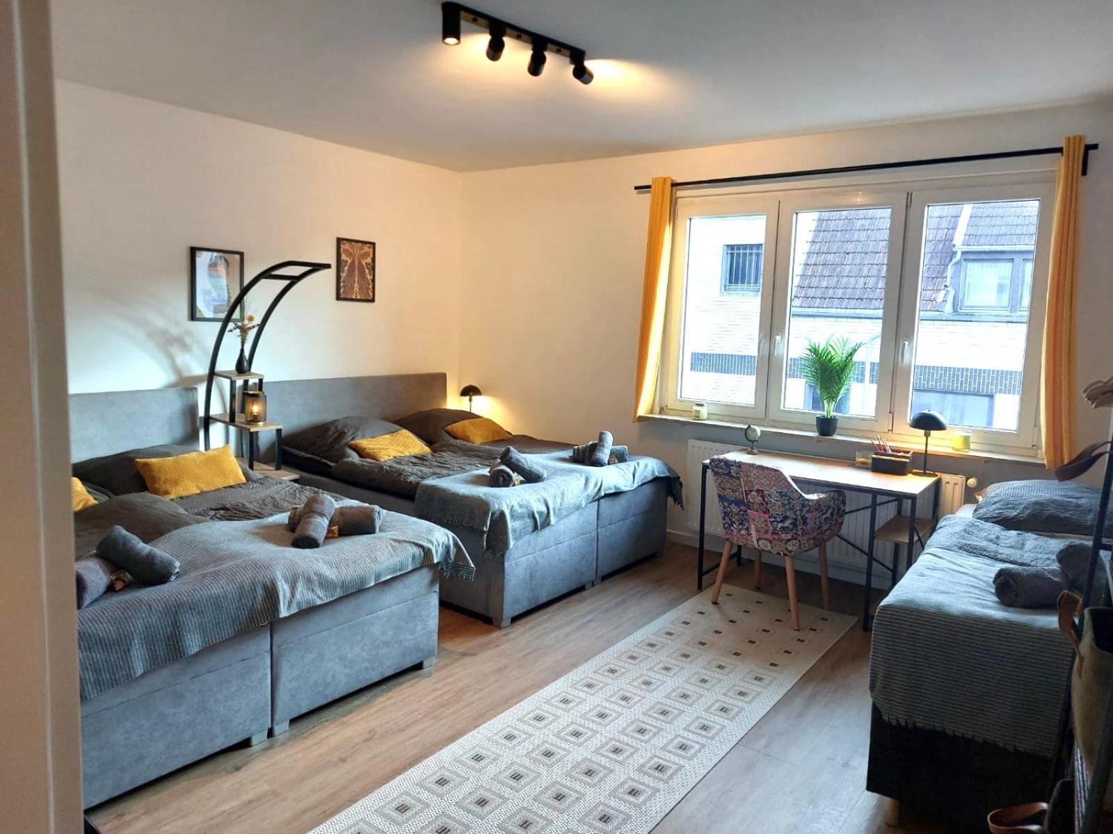 Rtr Essen - Fuer Bis Zu 8 Personen - Voll Ausgestattet - Zentral Limbecker Platz - Messe - Uniklinikum - Smart Tv - Modern Apartment Ngoại thất bức ảnh